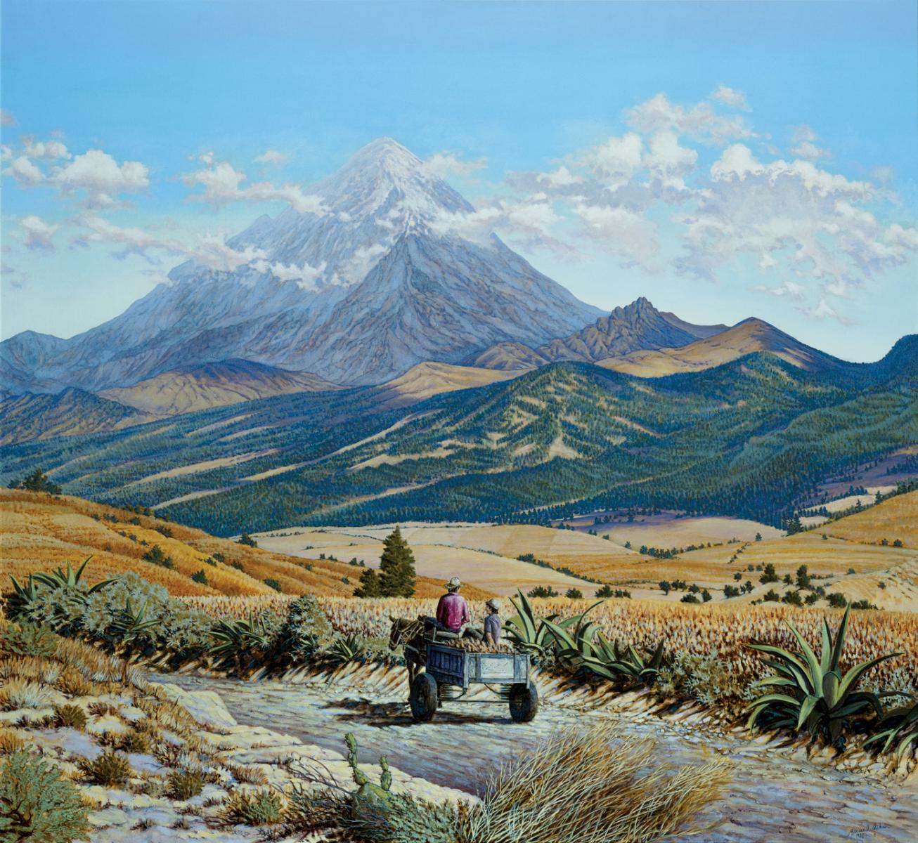 Pica de Orizaba - acrylic, 1985